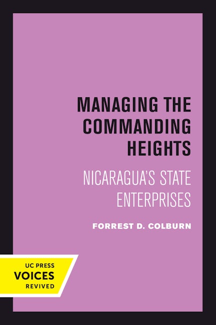 Book cover image for Managing the Commanding Heights ISBN: 9780520304079